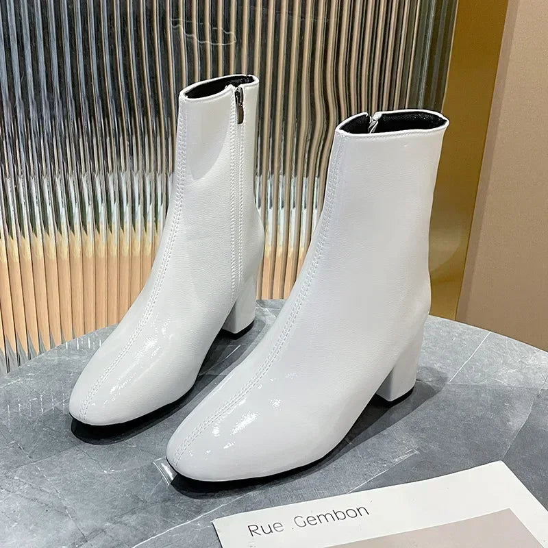 Light Suede Boots