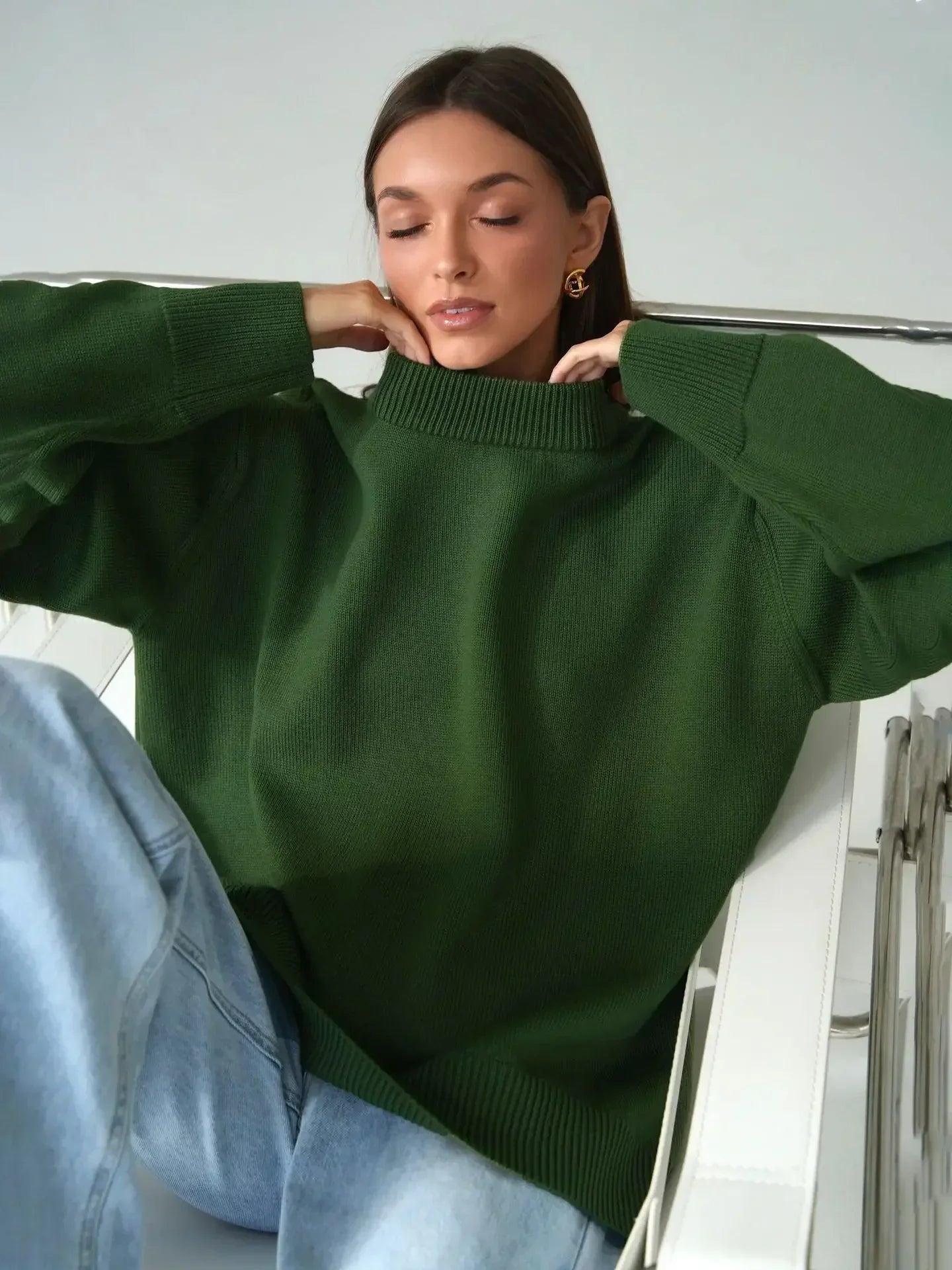 Feminine Henley Top