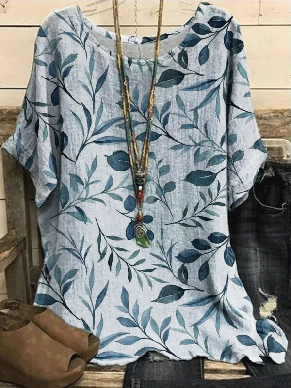 Graceful Eyelet Blouse