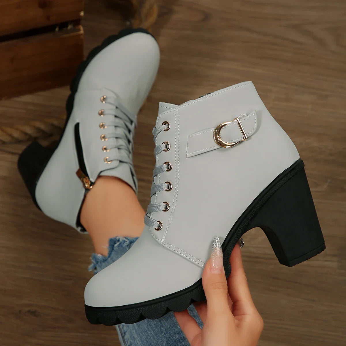 Coastal Zip-Up Boots