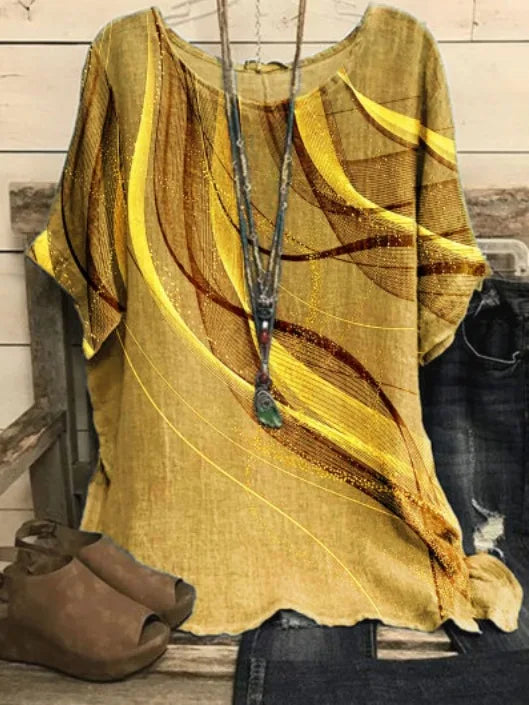 Graceful Eyelet Blouse
