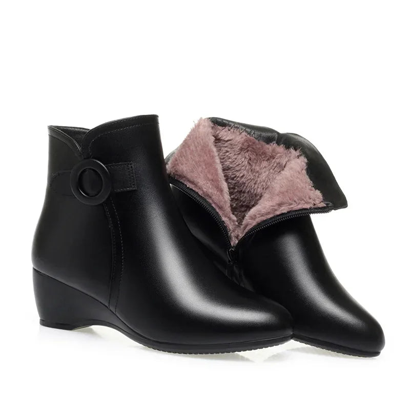 Light Zip-Up Boots