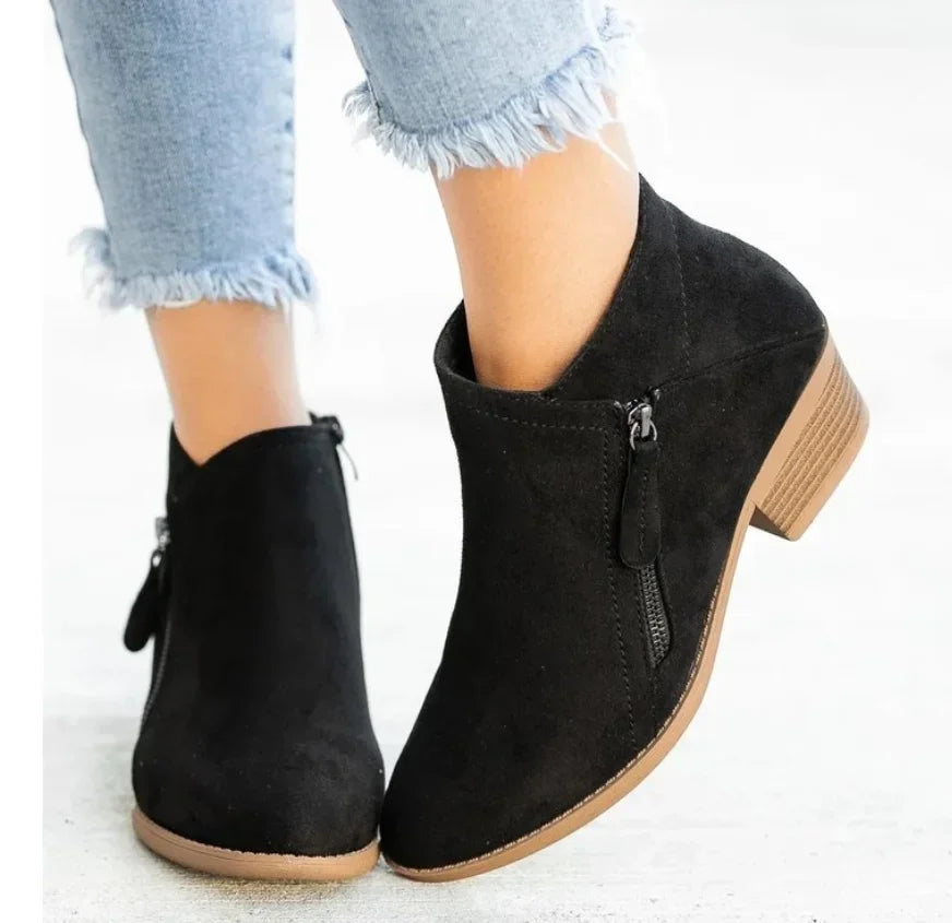 Minimal Slouchy Boots