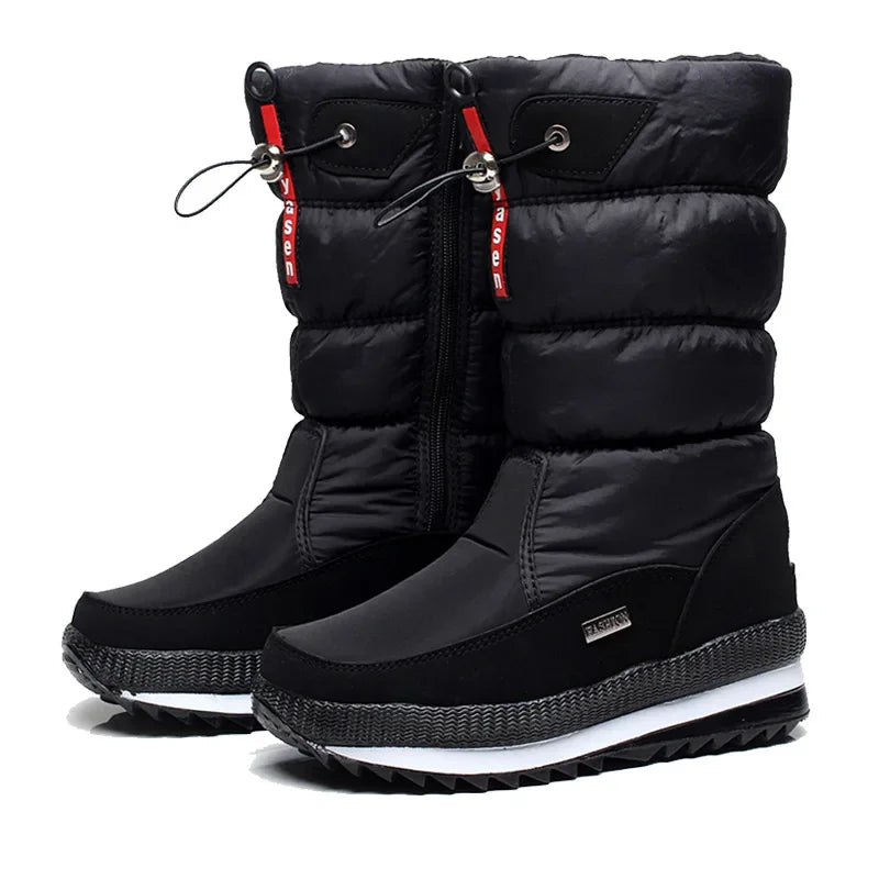 Travel Knee-High Boots