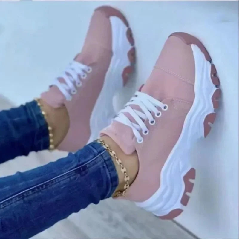 Modern Lace-Up Sneakers