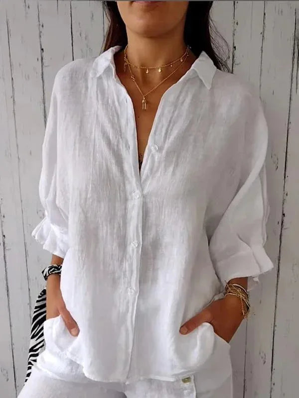 Casual Peplum Blouse