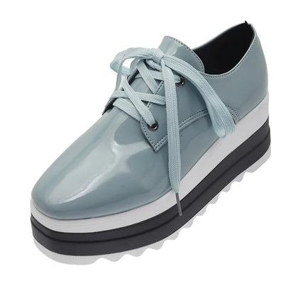 Simple Lace-Up Sneakers