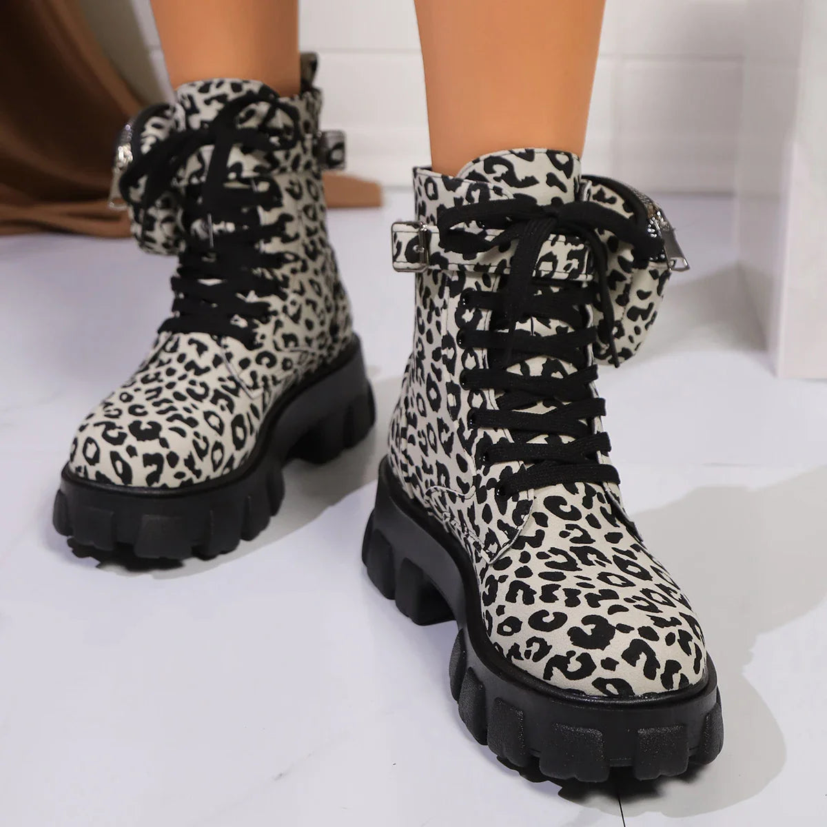 Modern Faux-Suede Boots