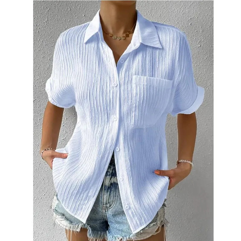 Casual Cotton Blouse
