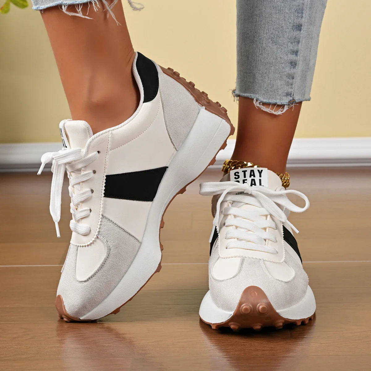 Classic White Sneakers