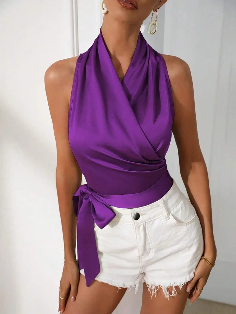 Casual V-Neck Blouse