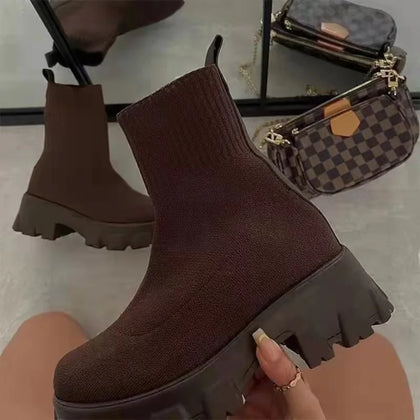Clean Knee-High Boots
