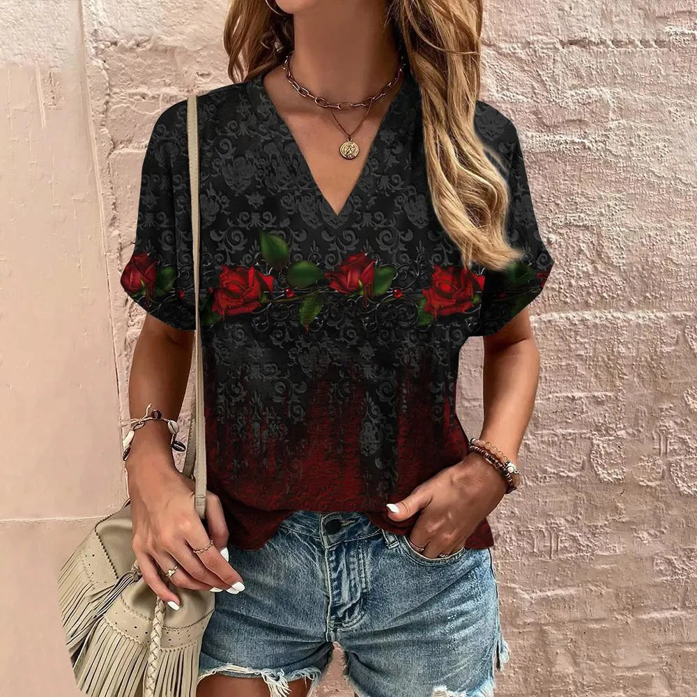 Soft Swiss-Dot Blouse