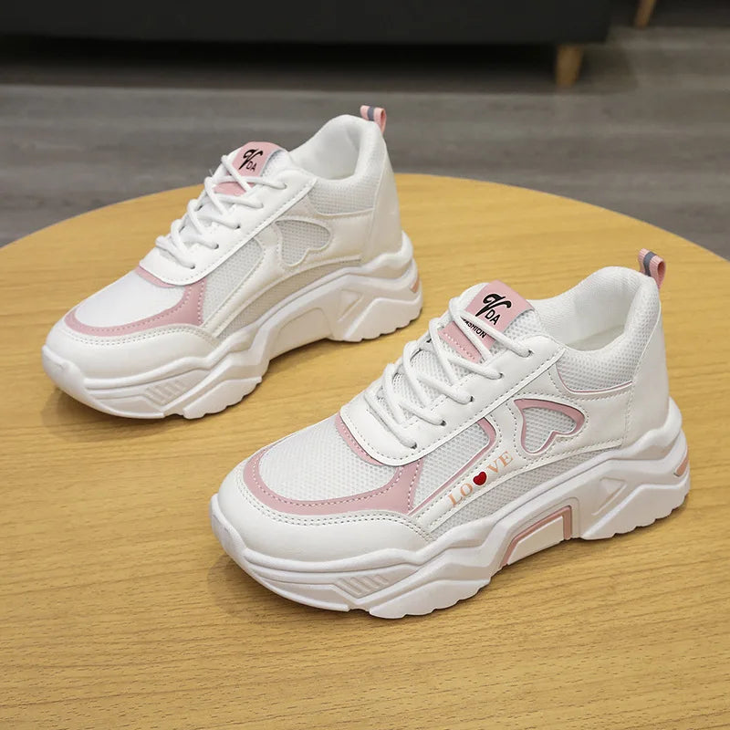 Natural Chunky Sneakers