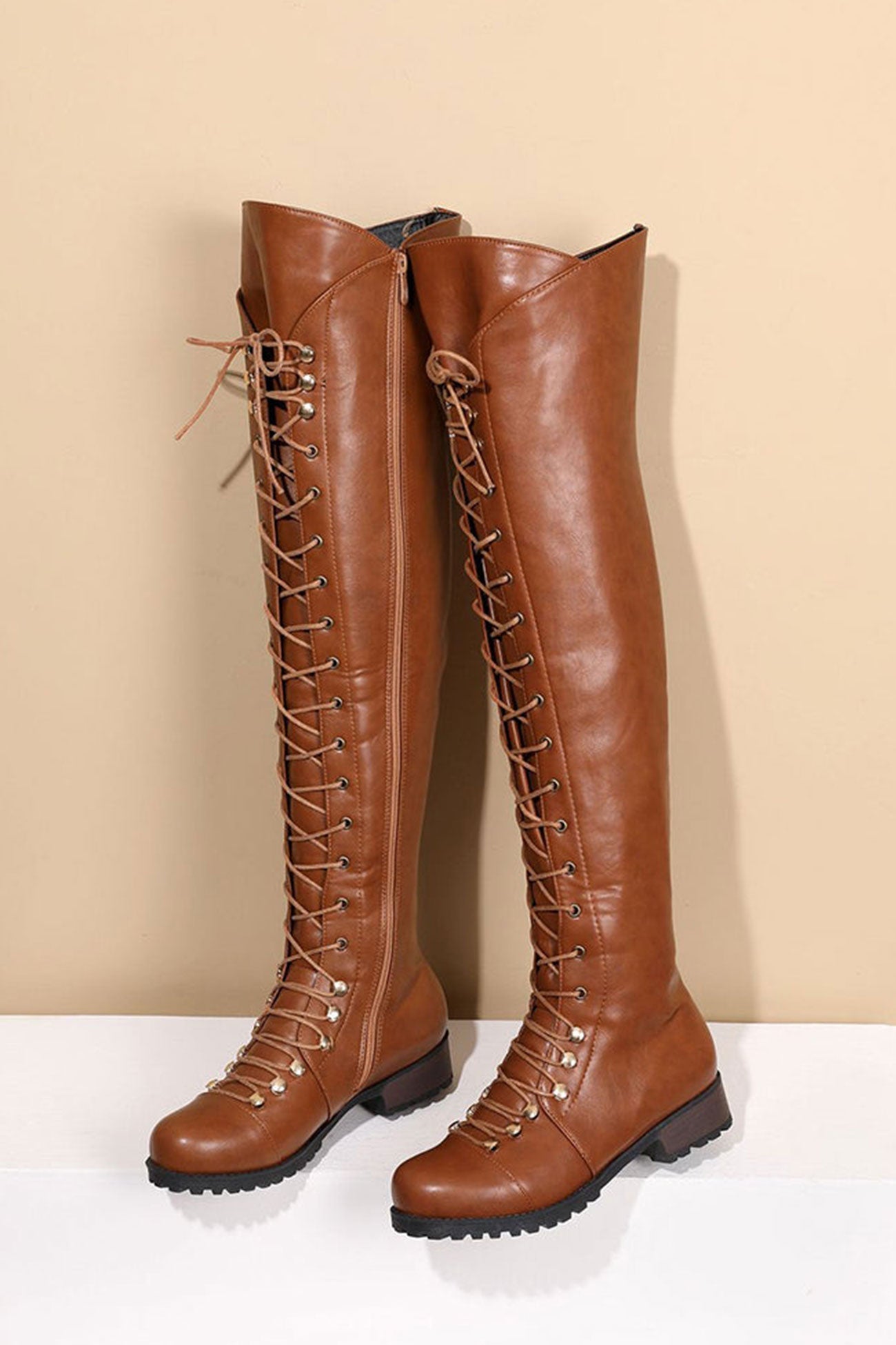 Walking Block-Heel Boots