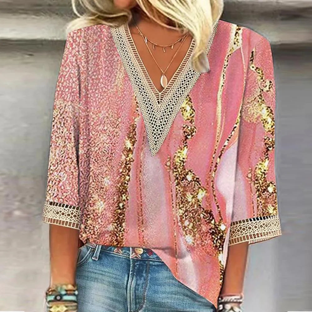 Breezy Textured Blouse