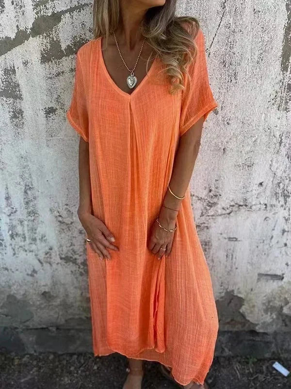 Soft Ruffled Dress