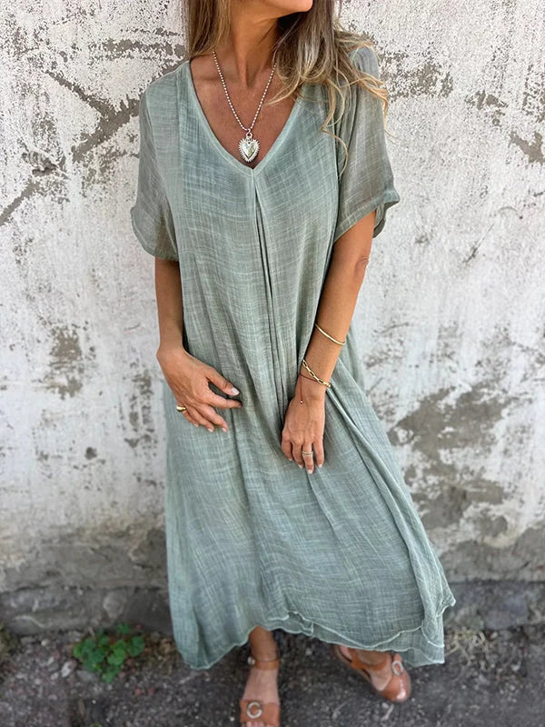 Soft Ruffled Dress