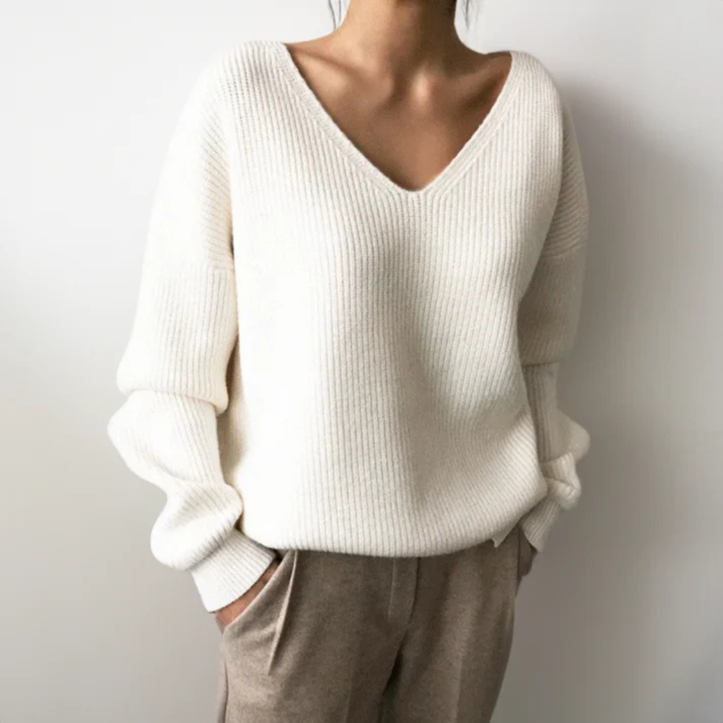 Soft Ribbed Sweater