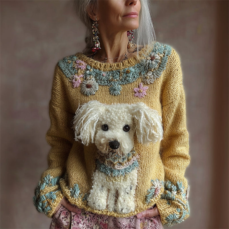 Relaxed V-Neck Sweater
