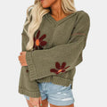 Textured Striped Sweater