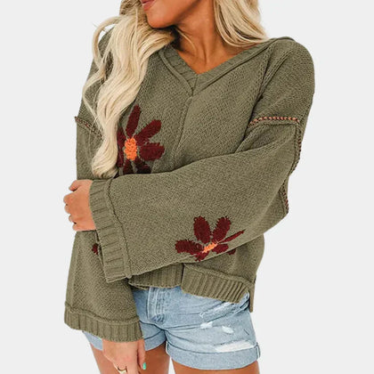 Textured Striped Sweater