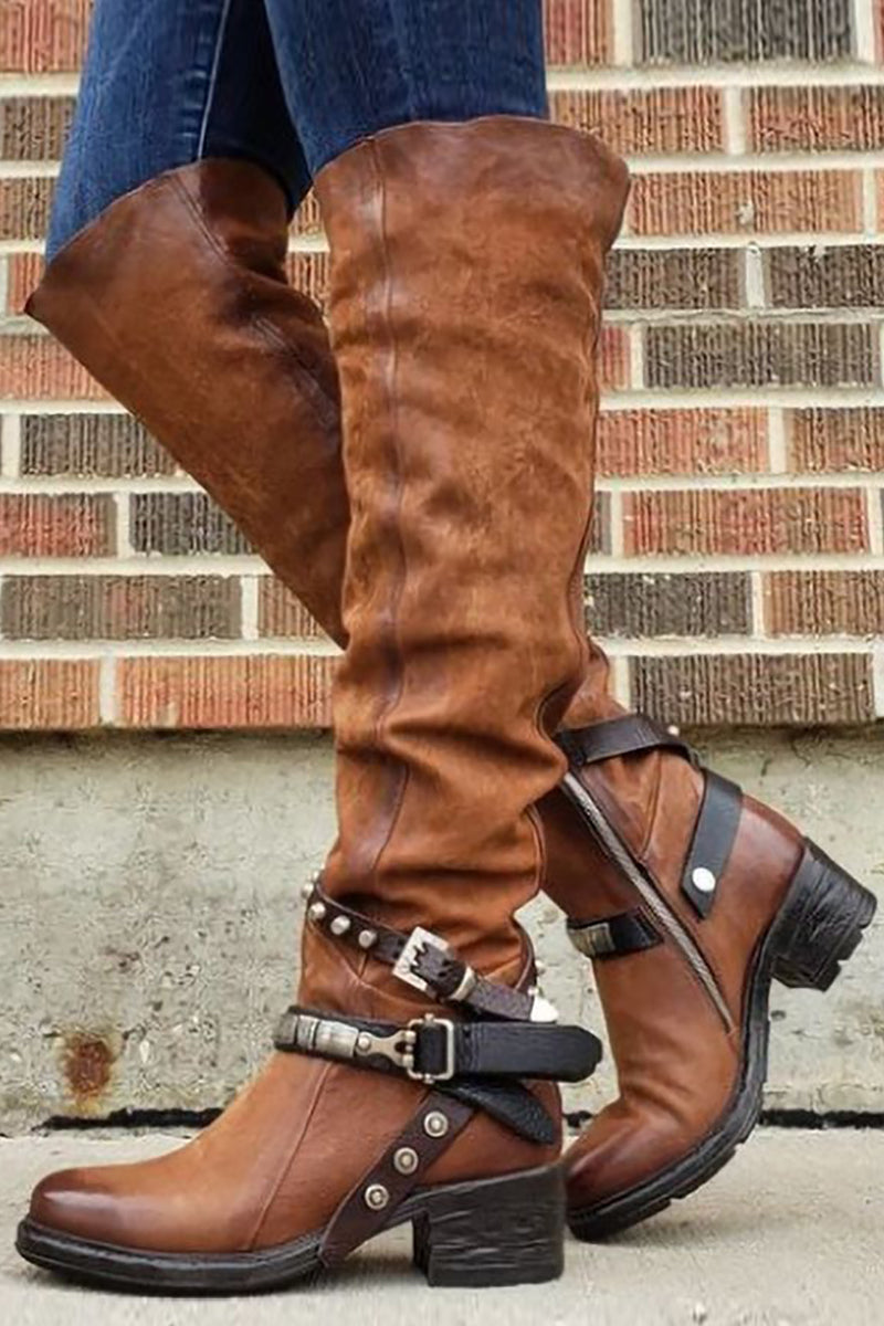 Breezy Leather Boots