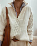 Relaxed Cropped Sweater