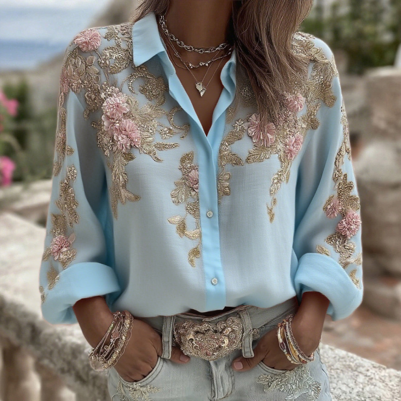 Casual Buttoned Shirt