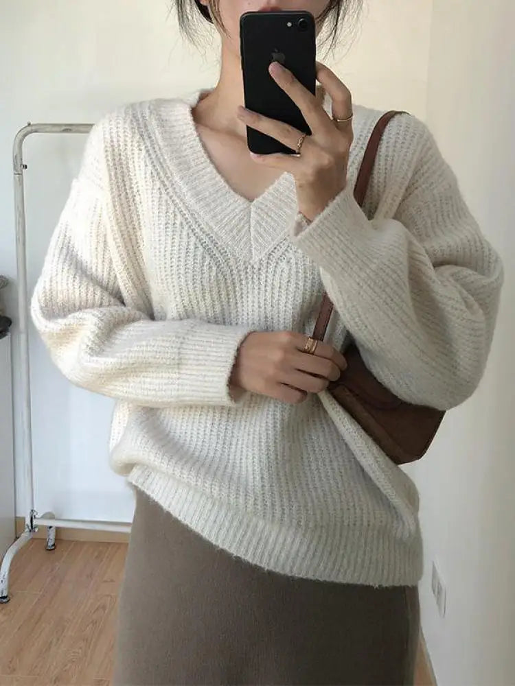 Classic V-Neck Sweater