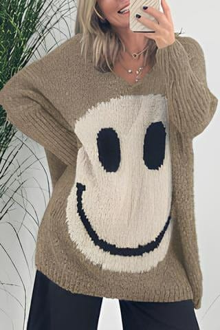 Warm Buttoned Sweater