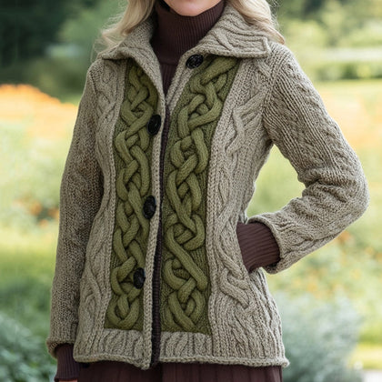 Cozy Buttoned Sweater