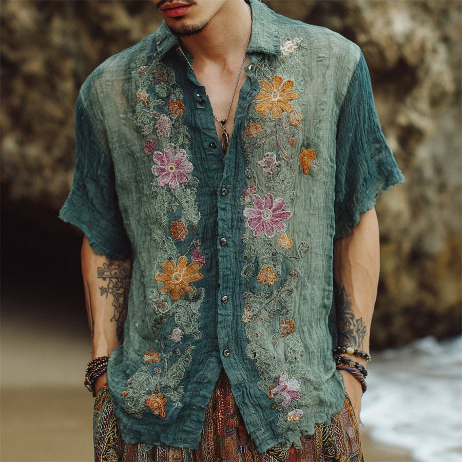 Relaxed Short-Sleeve Shirt