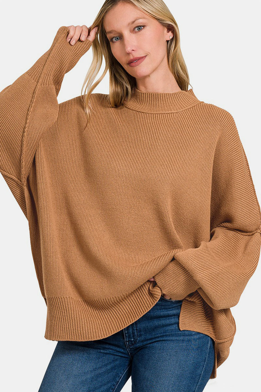 Casual Buttoned Sweater