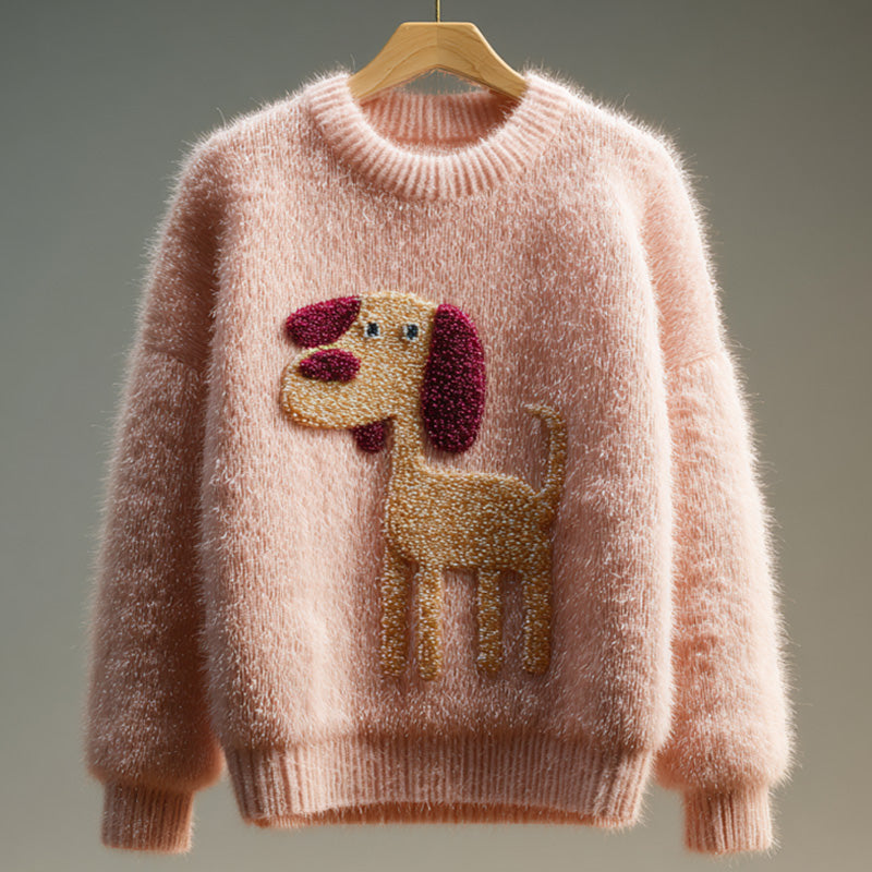 Casual Cropped Sweater