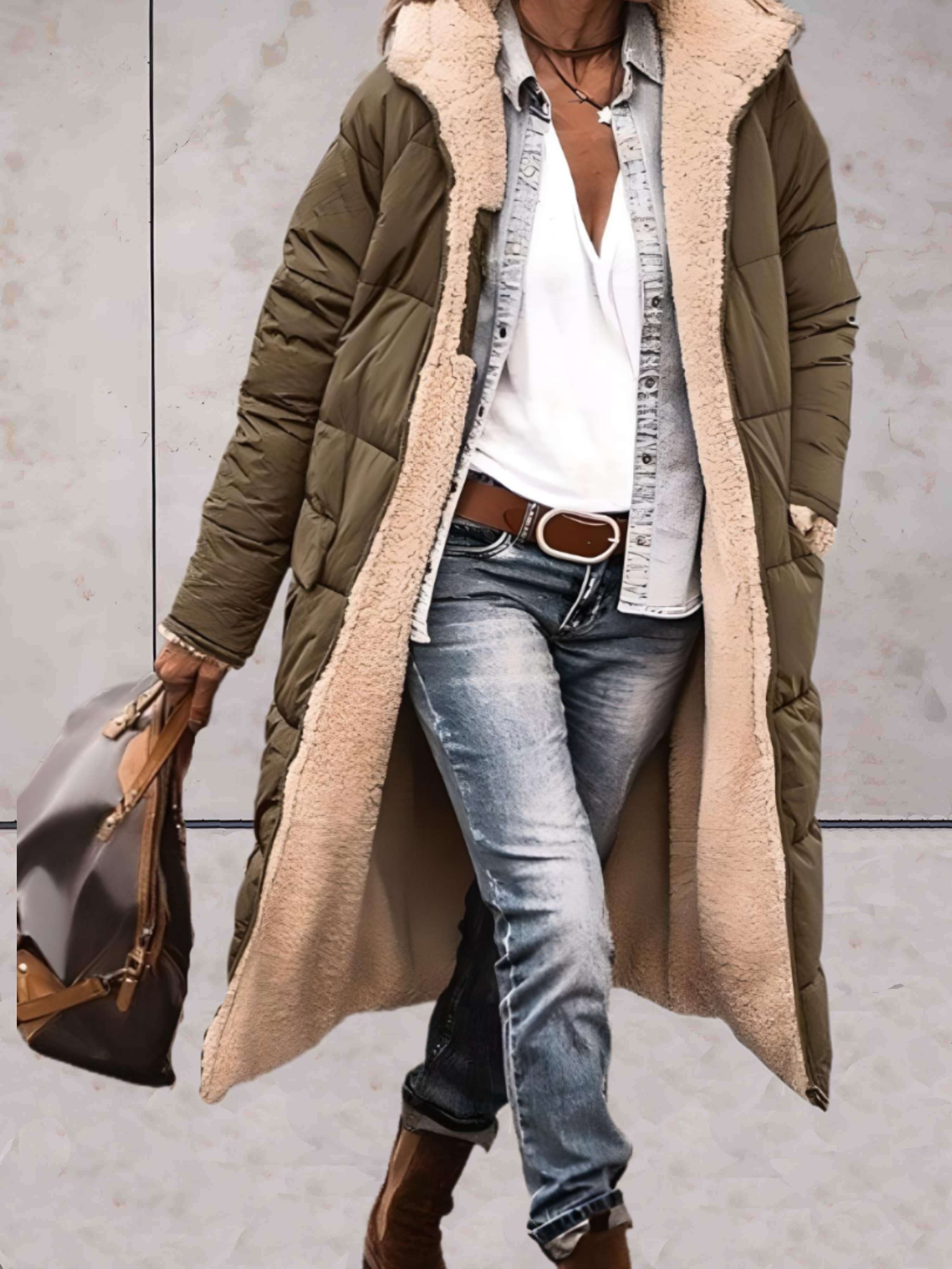 Elegant Belted Coat