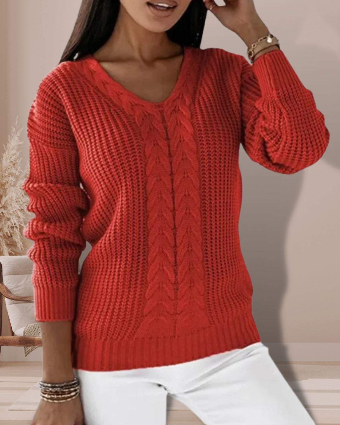 Relaxed Knit Sweater
