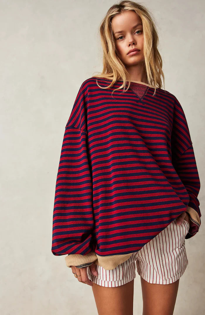 Textured Oversized Sweater