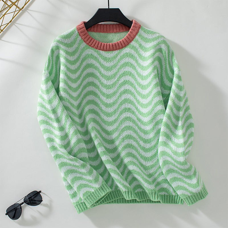 Casual Ribbed Sweater