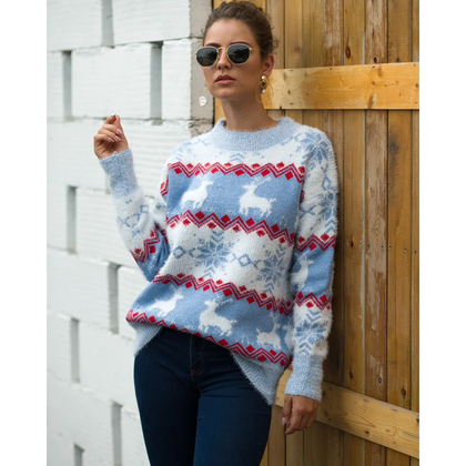 Casual Cropped Sweater