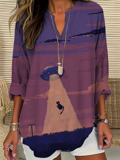 Relaxed Short-Sleeve Shirt