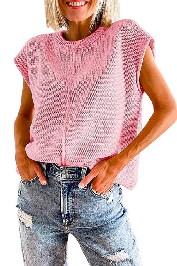 Easy Buttoned Sweater