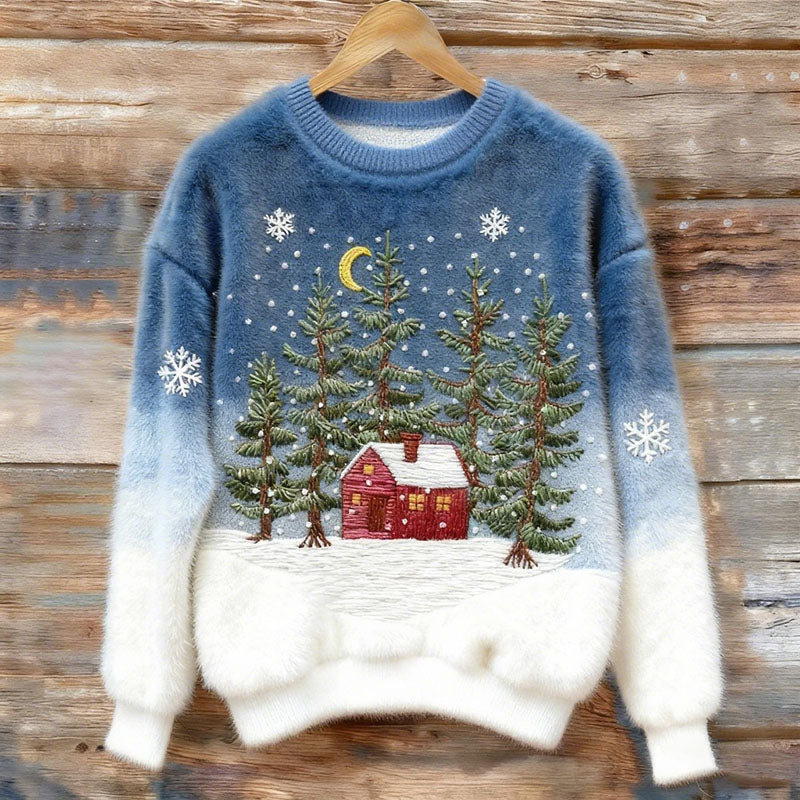 Warm Buttoned Sweater