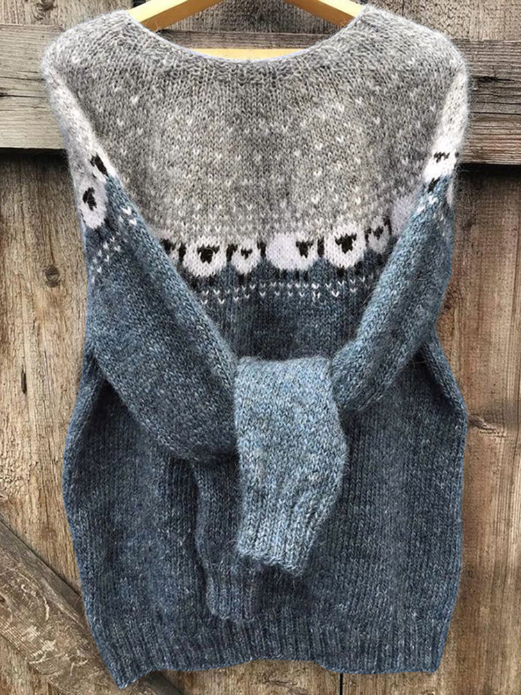 Easy Cropped Sweater