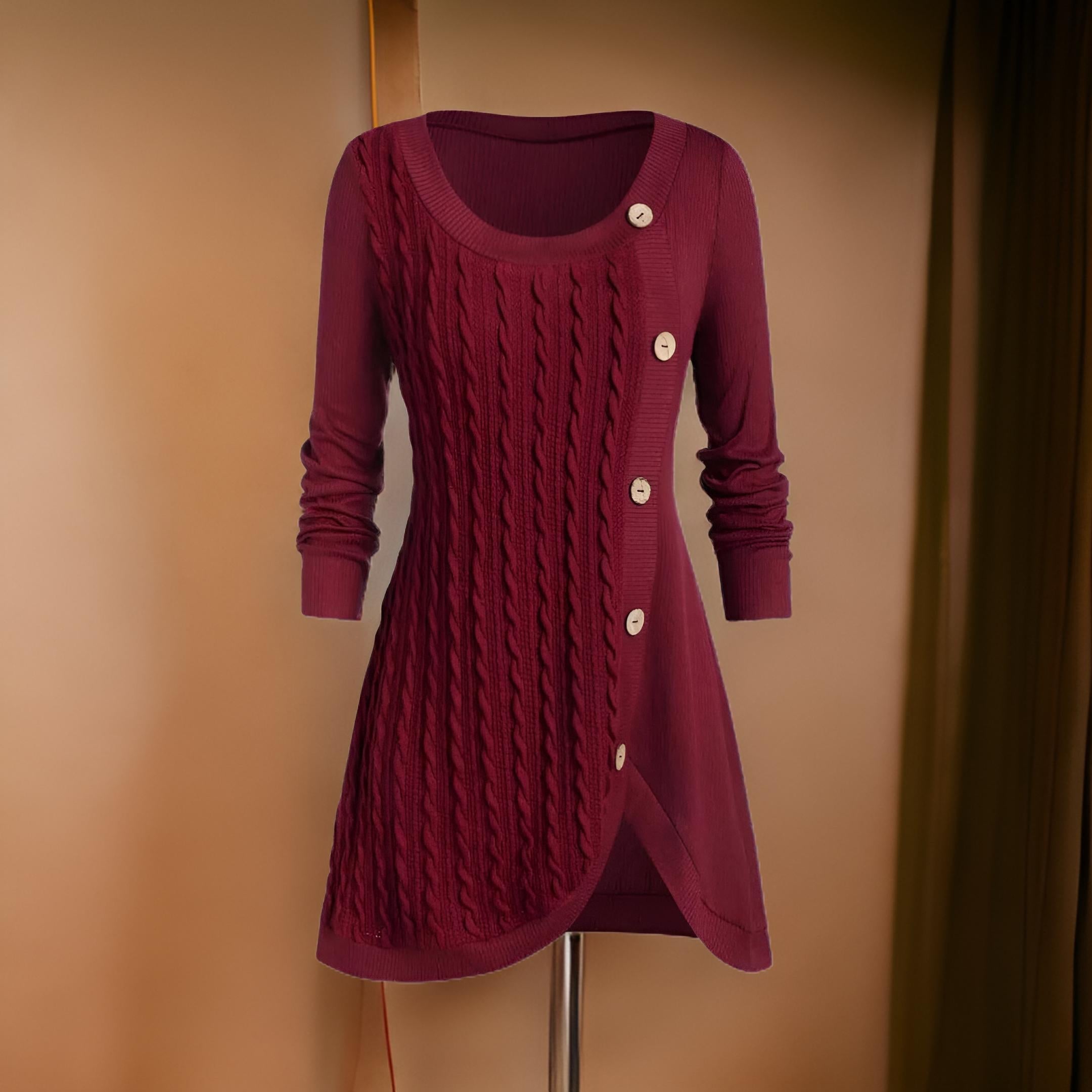 Relaxed V-Neck Sweater