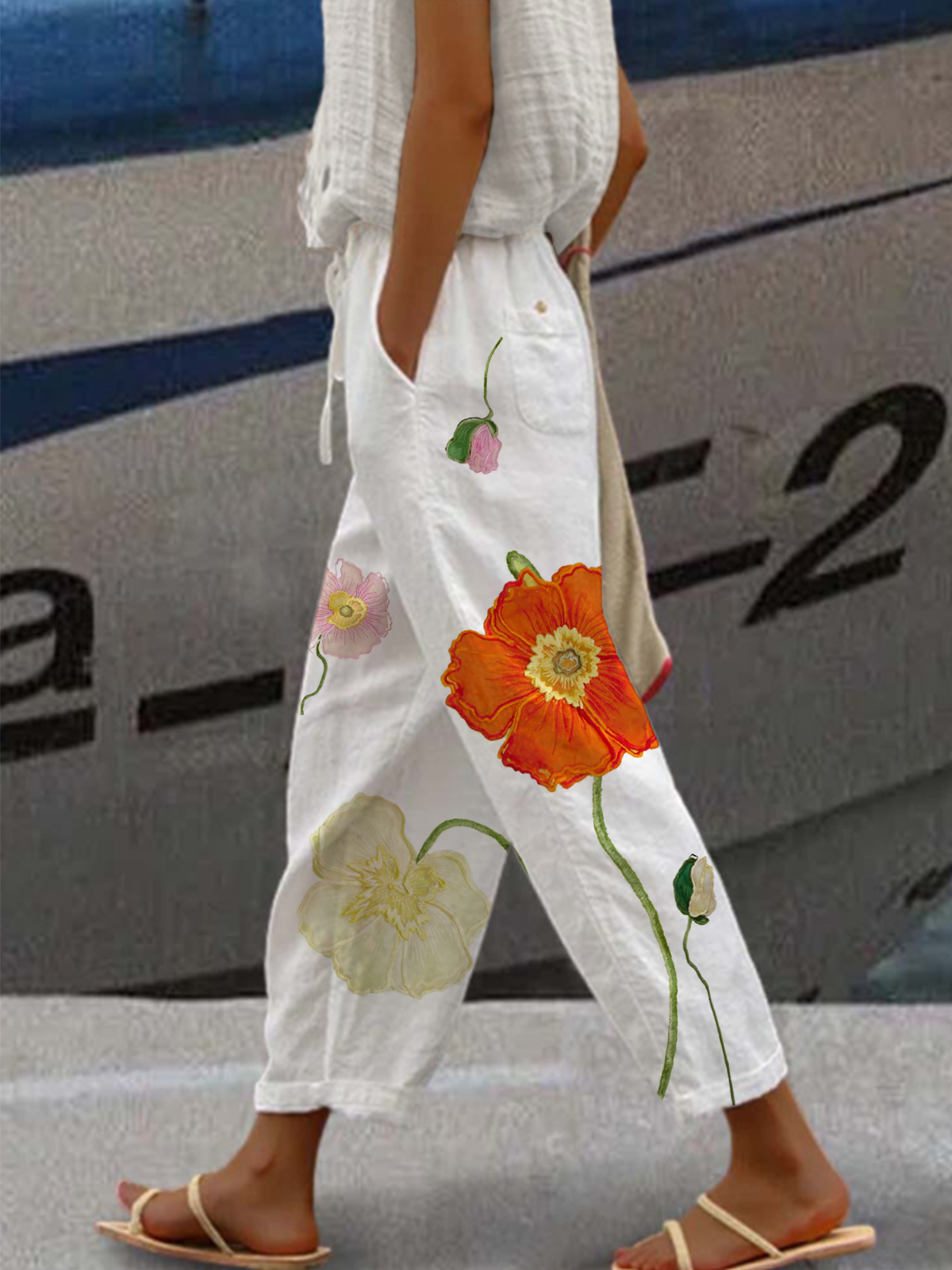 Easy Printed Pants