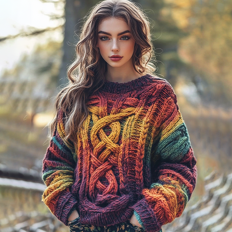 Casual Textured Sweater