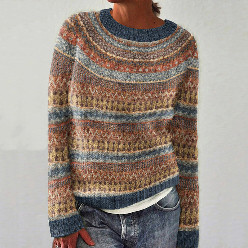 Textured Cropped Sweater