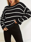Textured Buttoned Sweater
