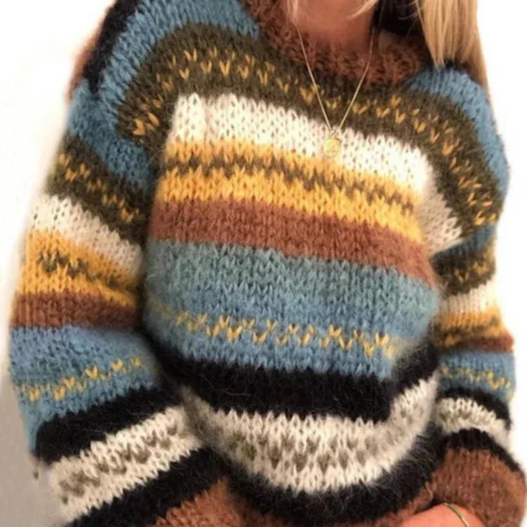 Warm Striped Sweater
